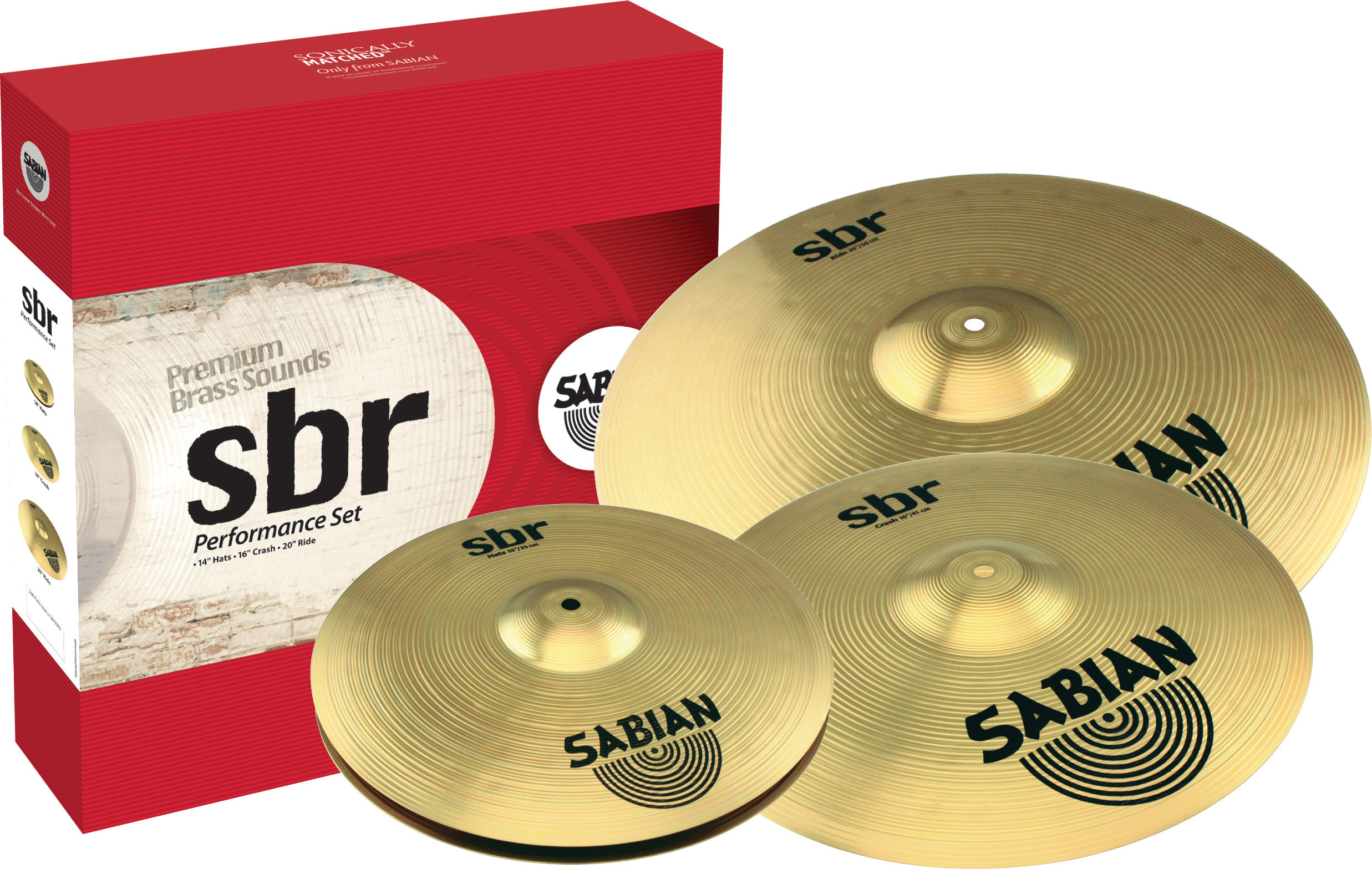 Galerijní obrázek č.1 Činelové sady SABIAN SBR Performance Set