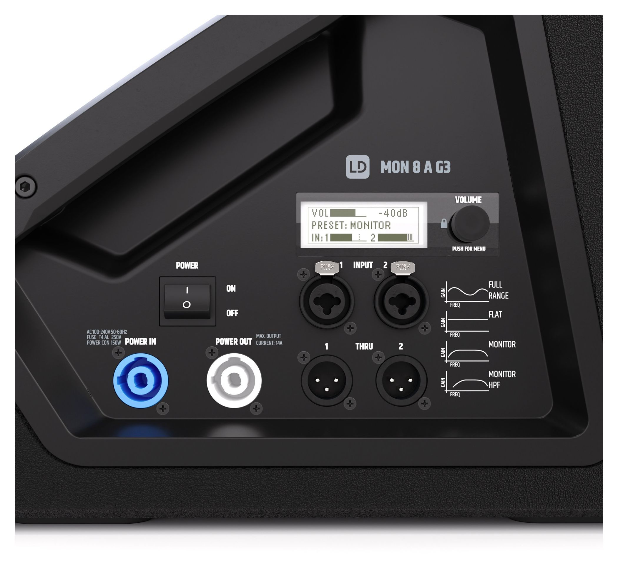 Galerijní obrázek č.3 Aktivní pódiové odposlechy LD SYSTEMS MON 8 A G3