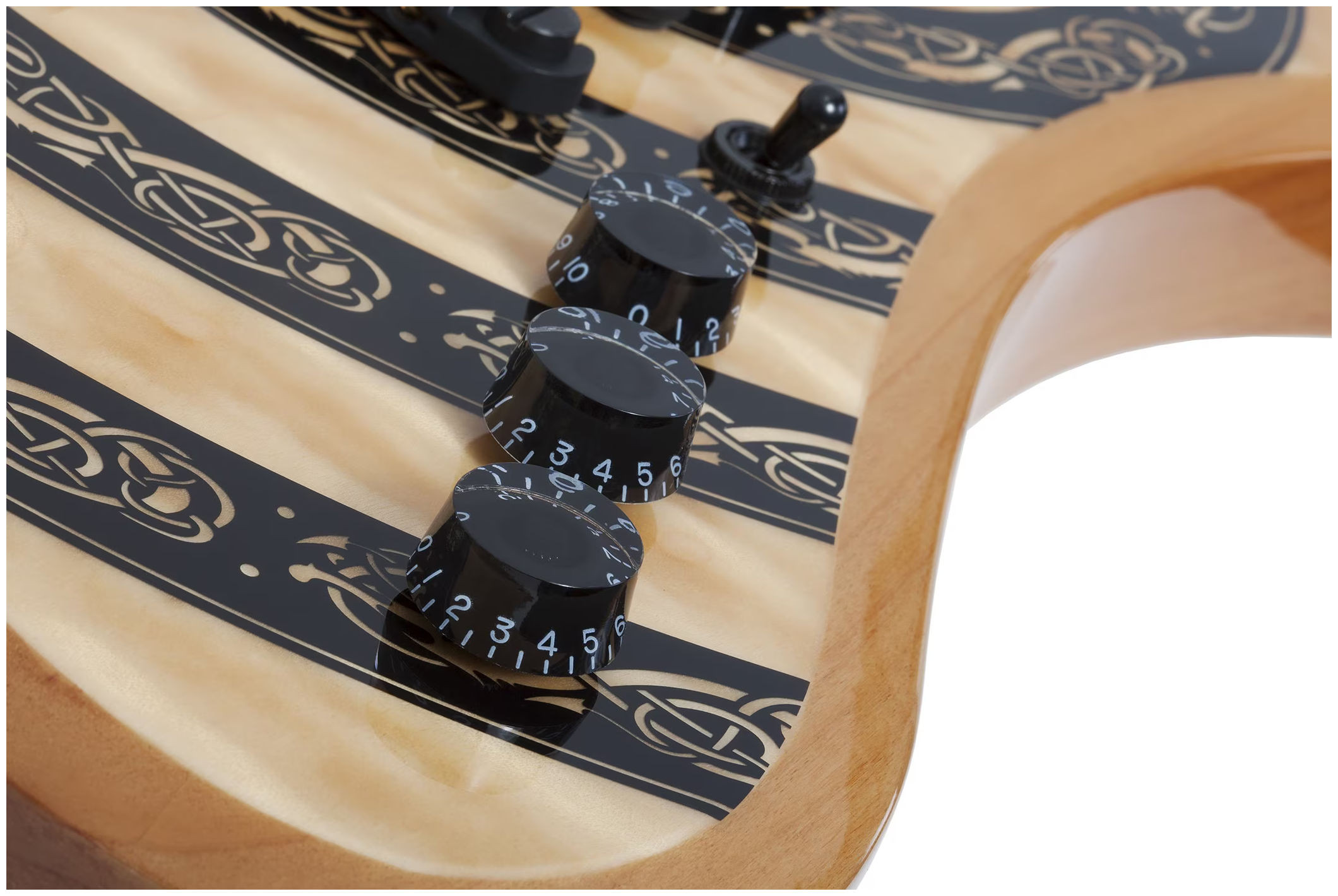 Galerijní obrázek č.3 Hard&heavy SCHECTER Wylde Audio Nomad Norse Dragon - RawTop