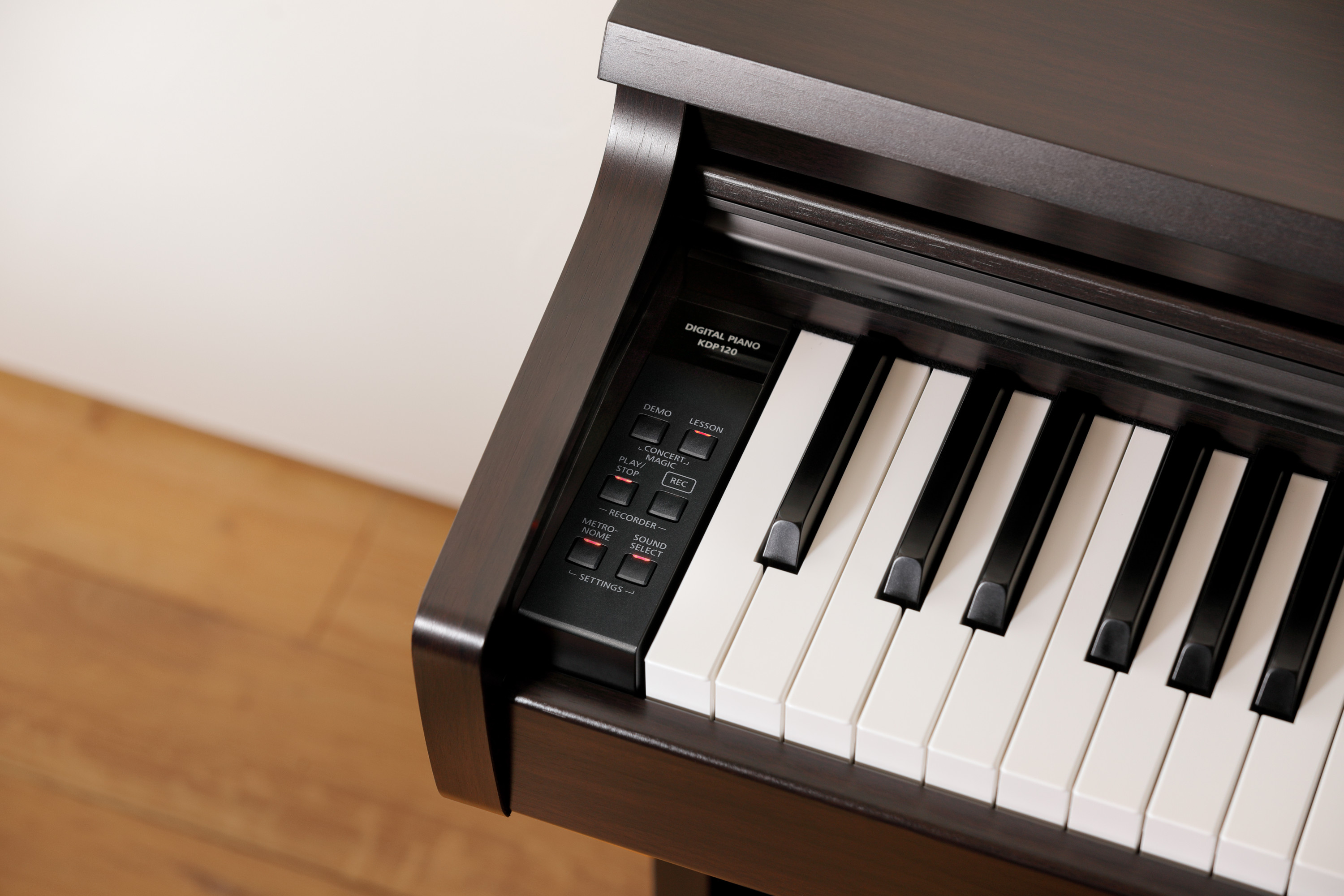 Galerijní obrázek č.12 Klávesy KAWAI KDP120 R Set - Rosewood