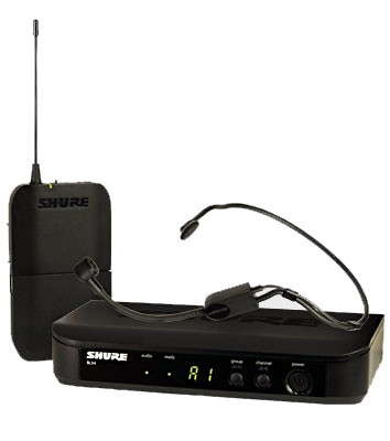 Hlavní obrázek S hlavovým mikrofonem SHURE BLX14E/P31 M17 662 - 686 MHz