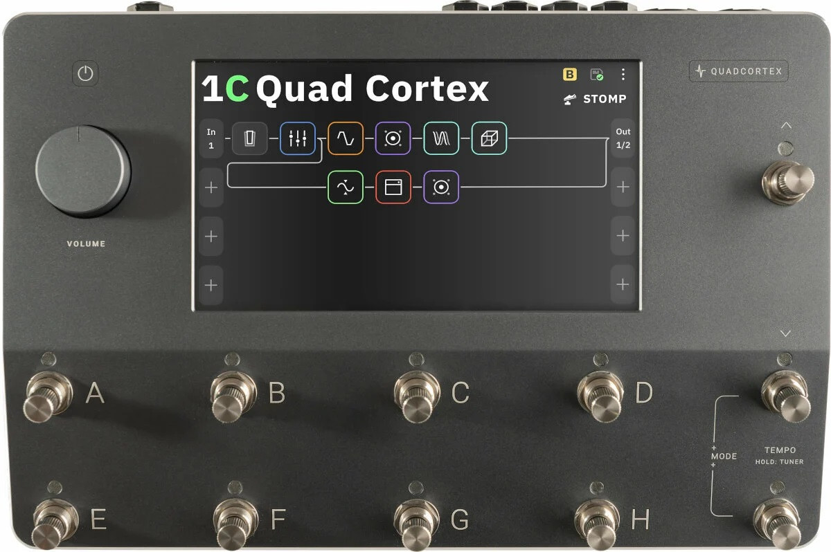 Galerijní obrázek č.4 Multiefekty, procesory NEURAL DSP Quad Cortex