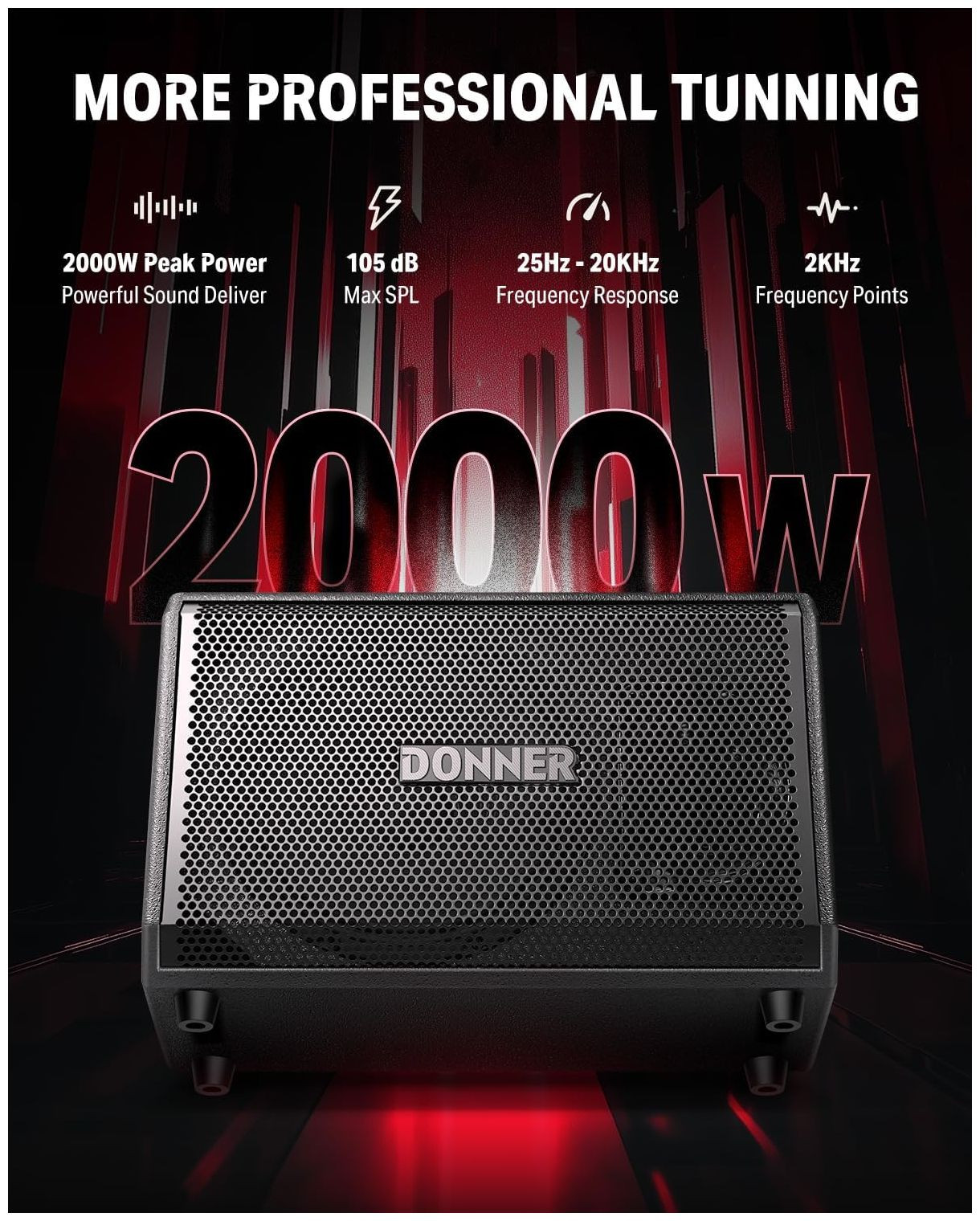 Galerijní obrázek č.4 Elektronické bicí DONNER DDA-1000