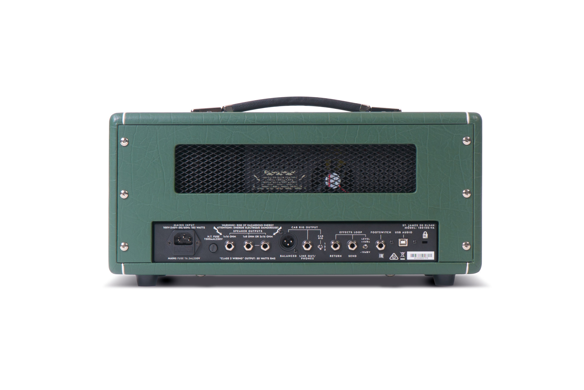 Galerijní obrázek č.3 Lampové zesilovače BLACKSTAR St. James JJN 50 Head