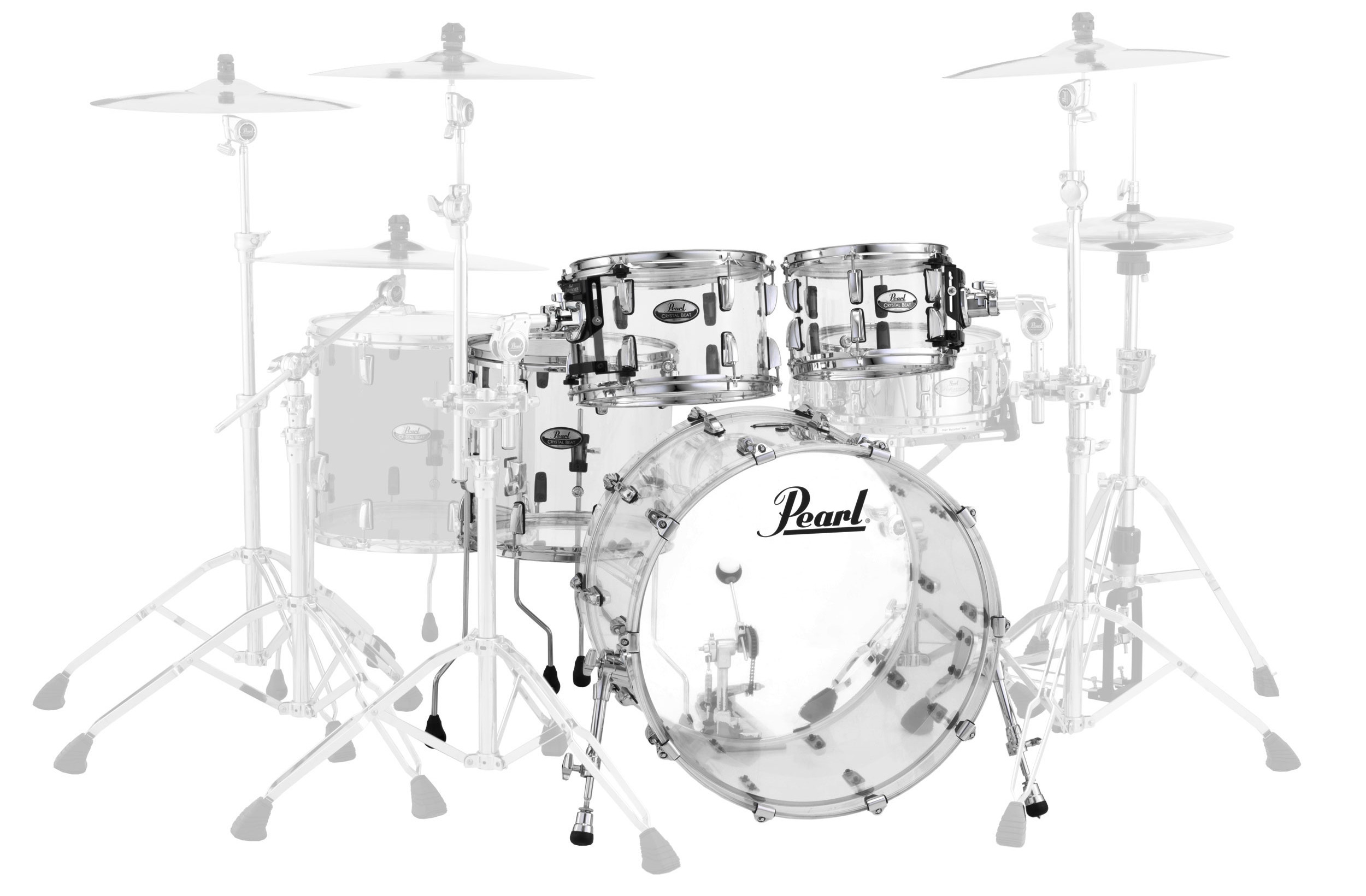 Hlavní obrázek 20“; 10“, 12“; 14“ PEARL CRB504P Crystal Beat - Ultra Clear
