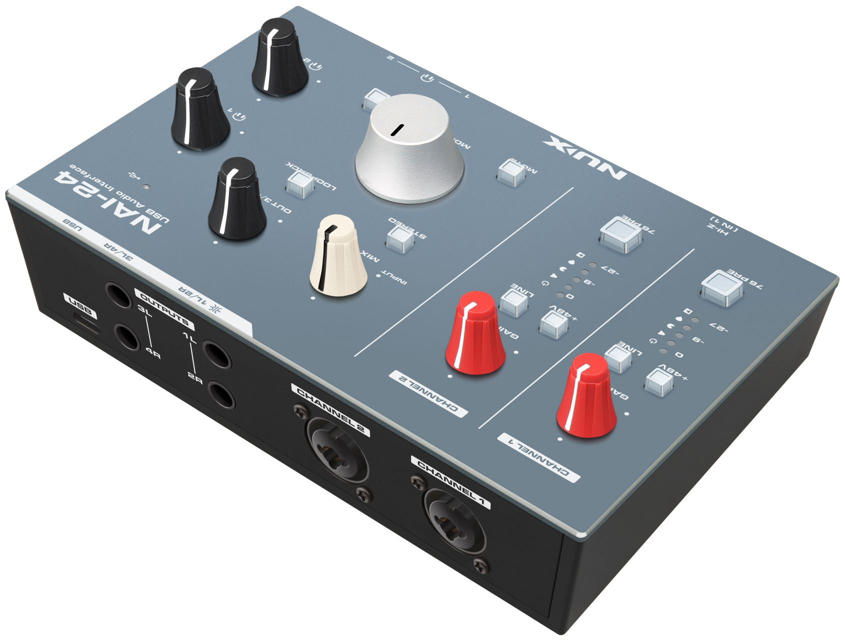 Galerijní obrázek č.8 USB zvukové karty NUX NAI-24 USB Audio Interface