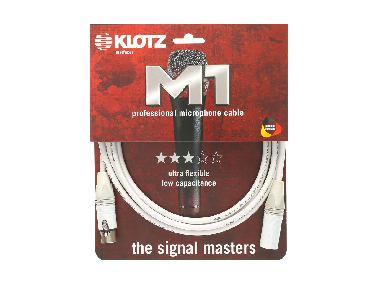 Galerijní obrázek č.2 XLR F - XLR M KLOTZ IRFM0200