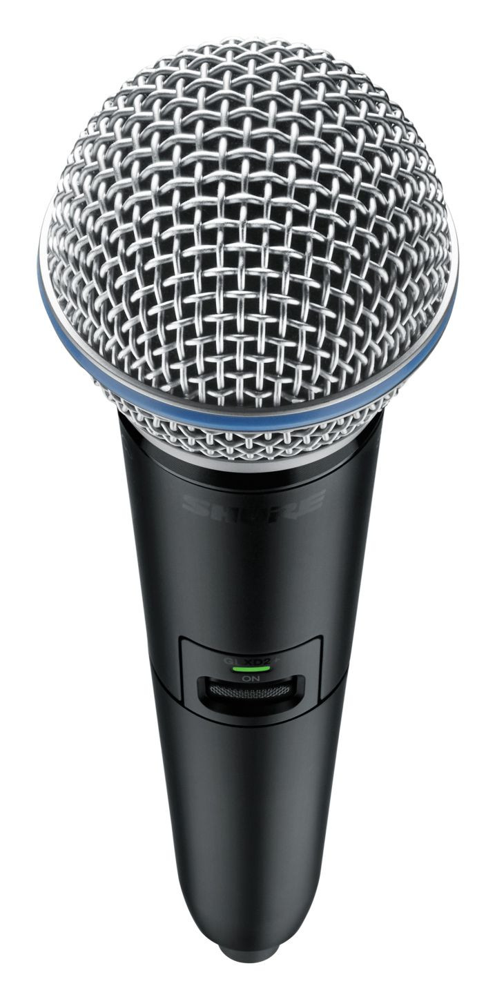 Galerijní obrázek č.6 S ručním mikrofonem SHURE GLXD24+/B58