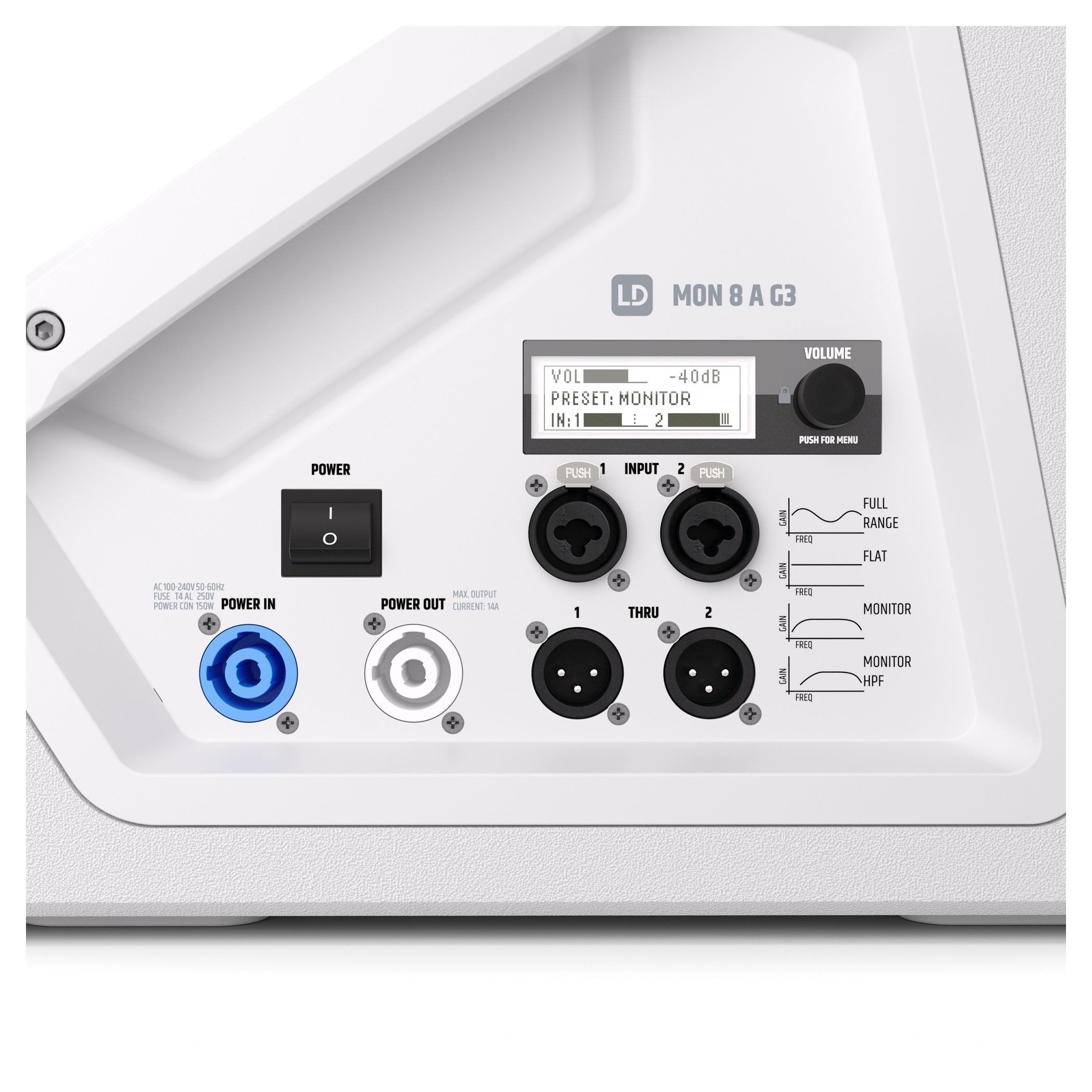 Galerijní obrázek č.3 Aktivní pódiové odposlechy LD SYSTEMS MON 8 A G3 W