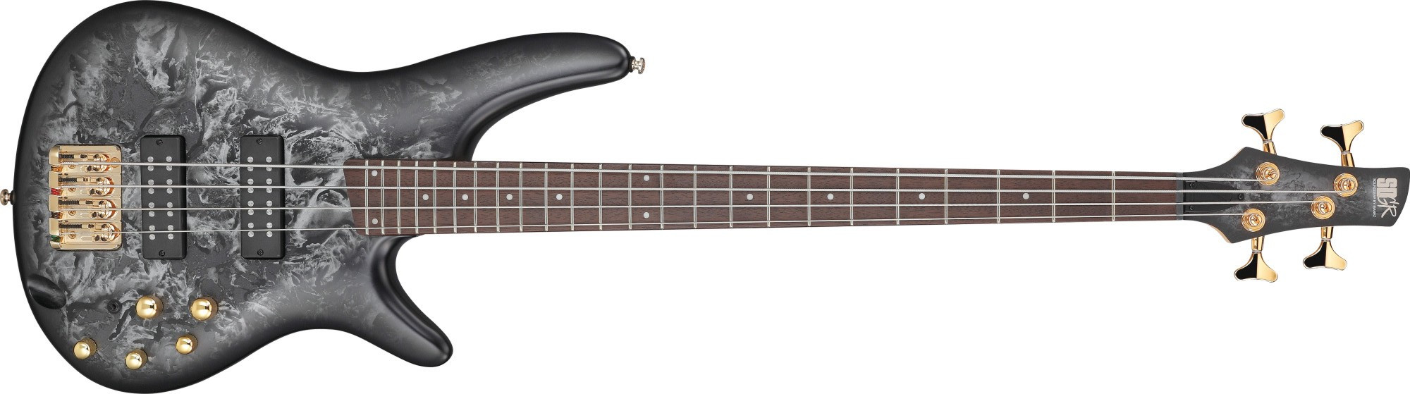Hlavní obrázek Hard&heavy IBANEZ SR300EDX-BZM - Black Ice Frozen Matte