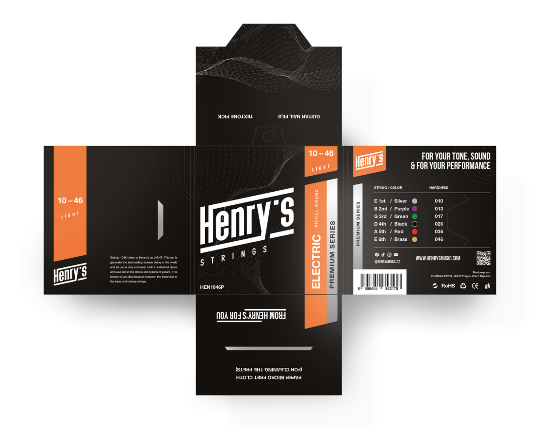 Galerijní obrázek č.2 Tvrdost .010 HENRY’S Premium HEN1046P