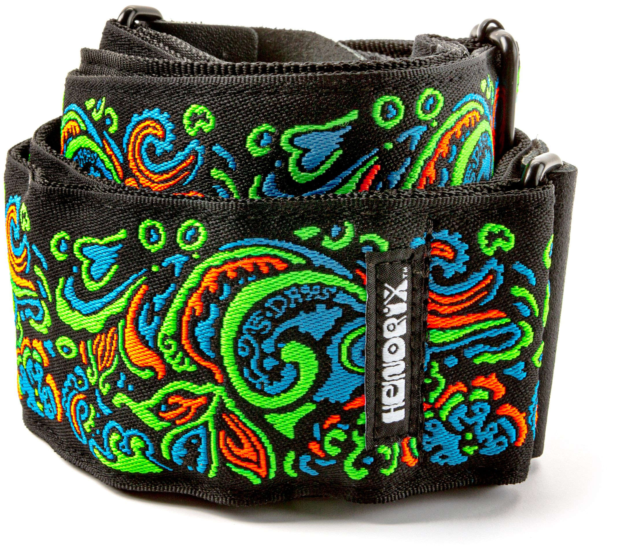 Hlavní obrázek Nylonové/textilní DUNLOP Jimi Hendrix Blacklight Love Drops Blue Strap