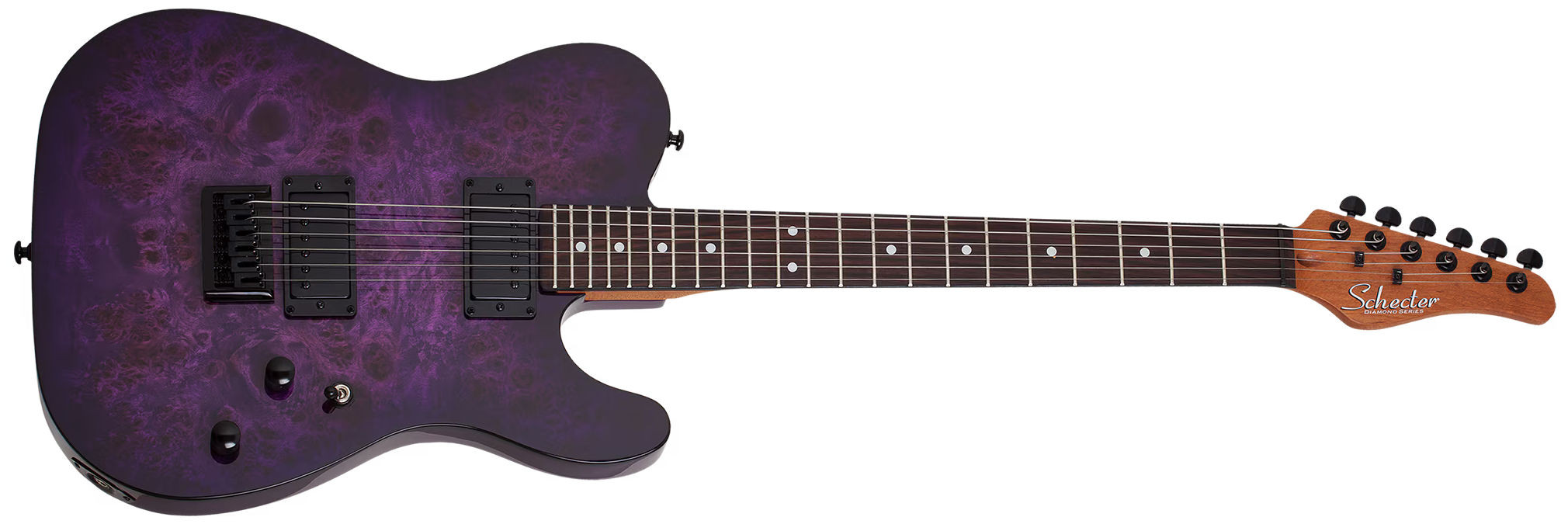 Hlavní obrázek T - modely SCHECTER PT Standard - Purple Burst Burl