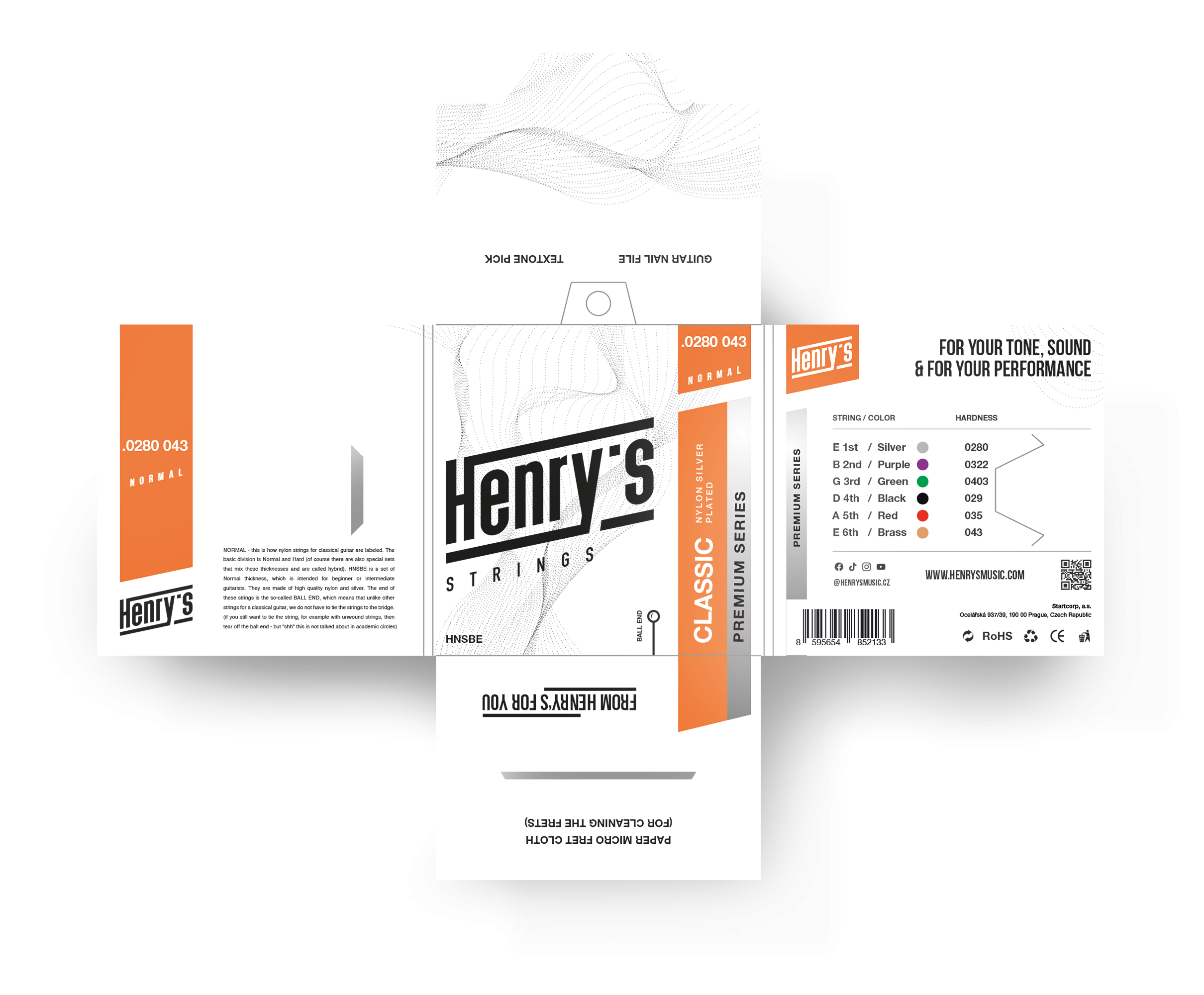Galerijní obrázek č.2 Normal tension HENRY’S Premium HNSBE