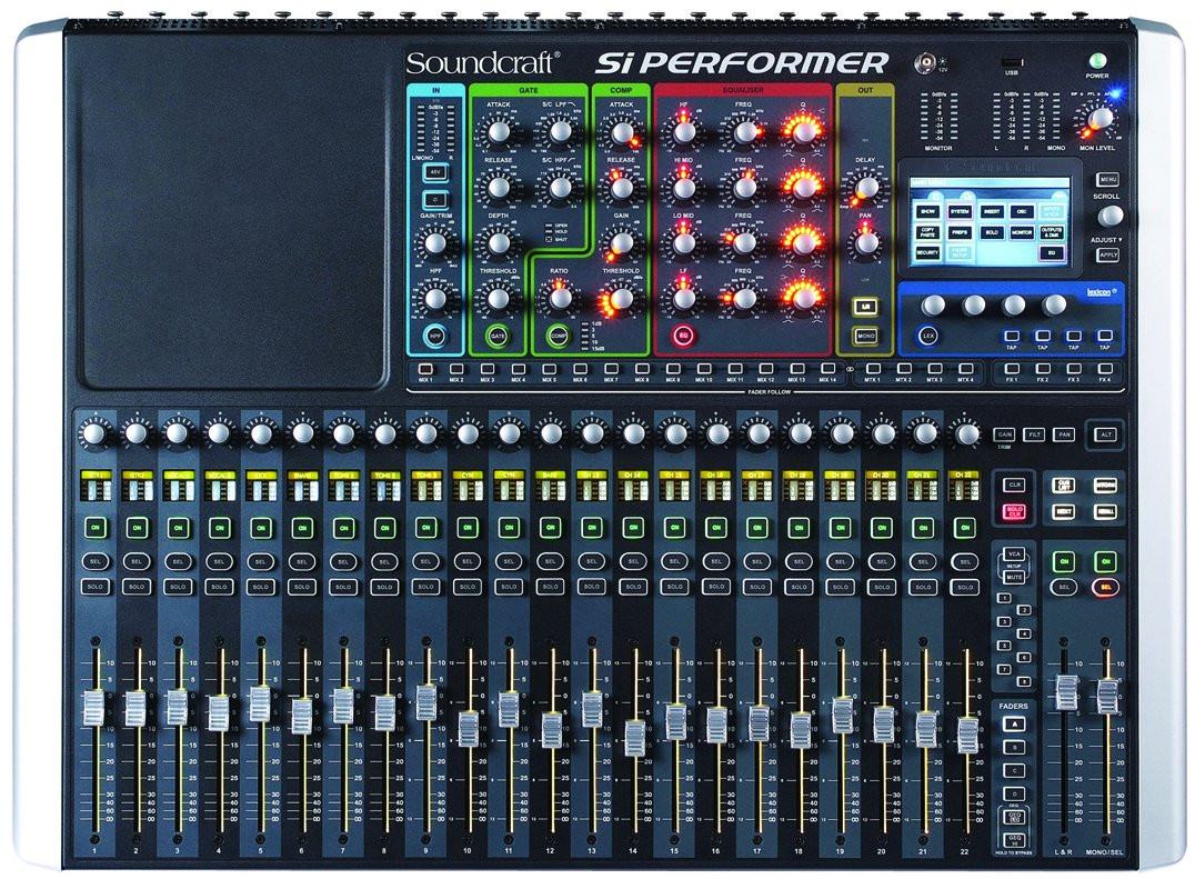 Galerijní obrázek č.1 Digitální mixpulty SOUNDCRAFT Si Performer 2