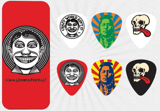 Galerijní obrázek č.1 Ostatní  DUNLOP John Van Hamersveld Johnny Face 6 ks