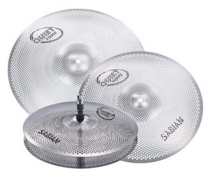Hlavní obrázek Tréninkové pady SABIAN QTPC502 Quiet Tone Practice Cymbal Set