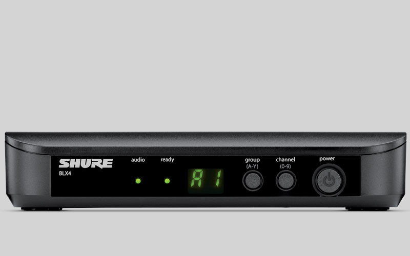 Galerijní obrázek č.1 S ručním mikrofonem SHURE BLX24E/SM58 K3E 606 - 630 MHz