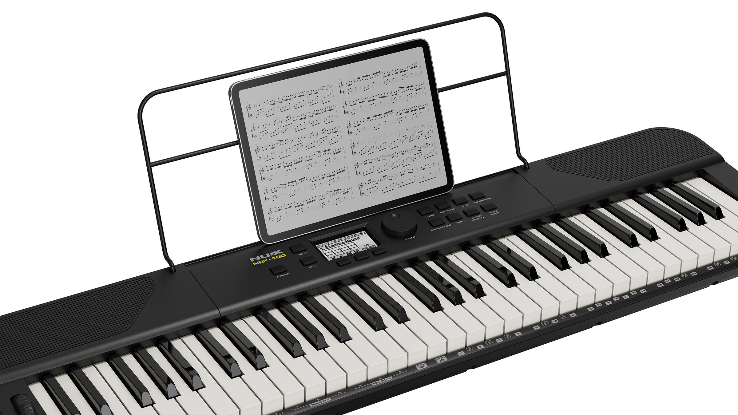 Galerijní obrázek č.8 Keyboardy s dynamikou NUX NEK-100