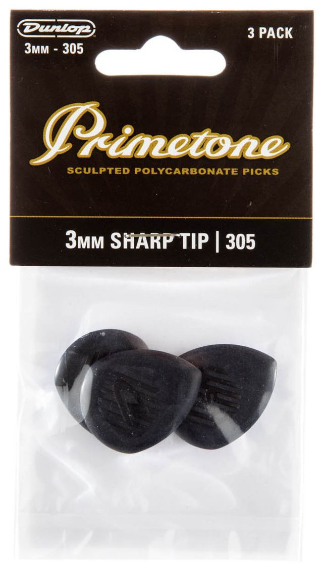 Galerijní obrázek č.2 Ostatní  DUNLOP Primetone Classic Sharp Tip Pick 3.0 mm 3 ks