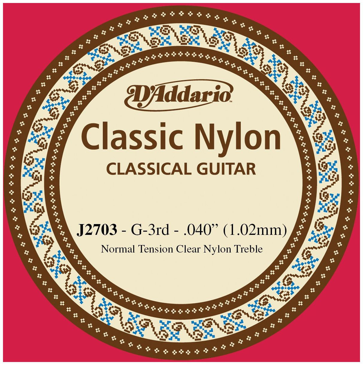 Hlavní obrázek Ostatní struny pro klasickou kytaru D'ADDARIO J2703