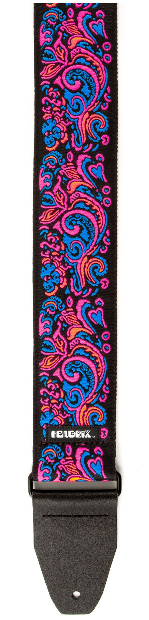 Galerijní obrázek č.2 Nylonové/textilní DUNLOP Jimi Hendrix Blacklight Love Drops Pink Strap