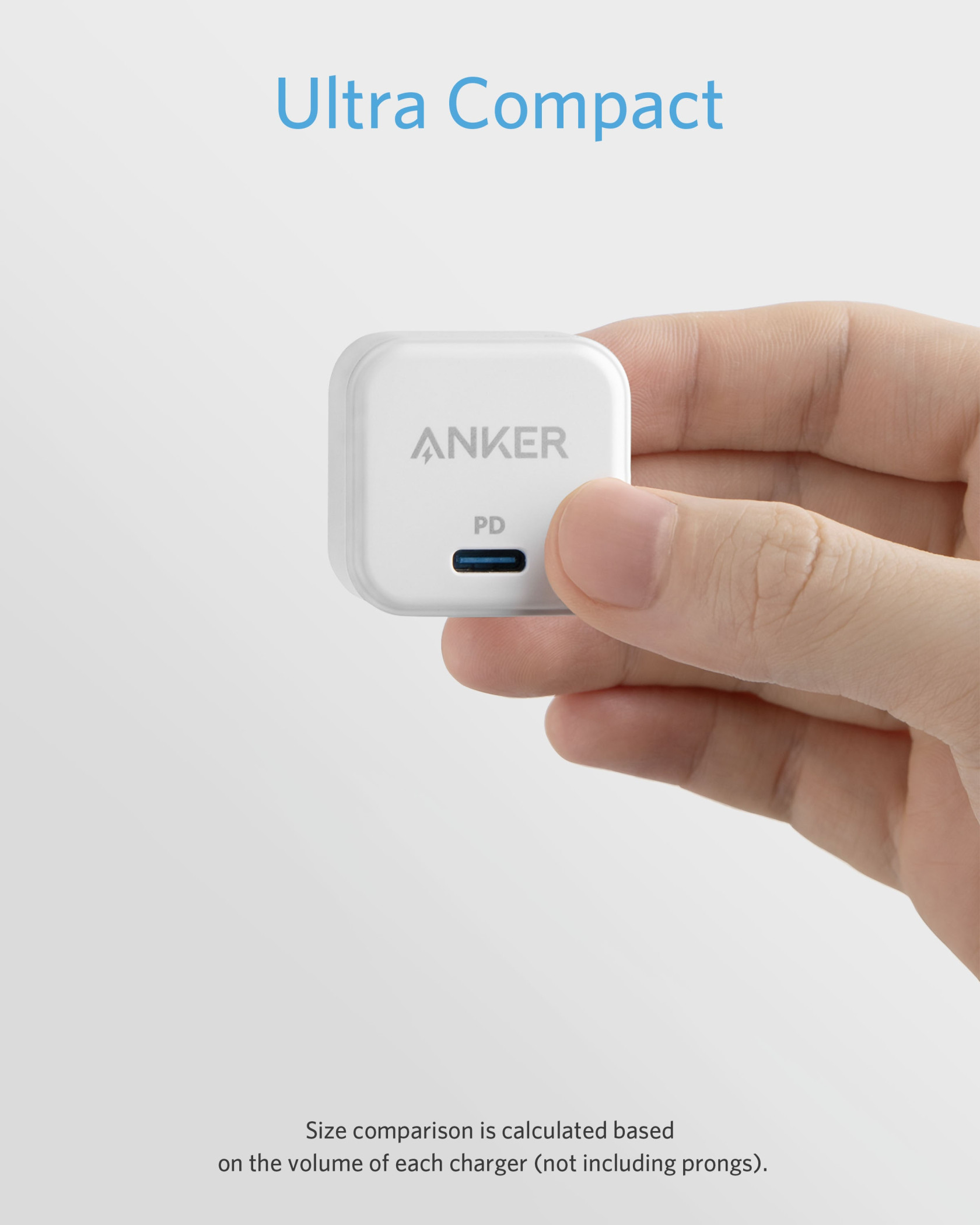 Galerijní obrázek č.2 Zvuk ANKER PowerPort III 20W Cube White B-Stock