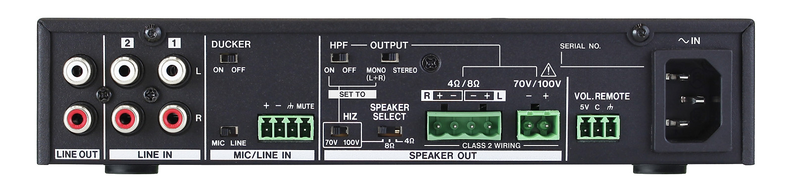 Galerijní obrázek č.2 Dvoukanálové zesilovače TASCAM MA-BT240