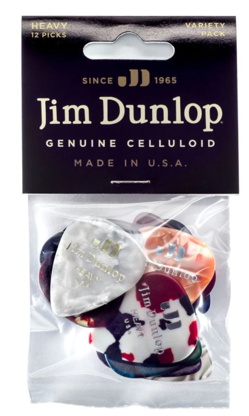Hlavní obrázek Tvrdost do 2.0 DUNLOP PVP107 Celluloid Heavy Variety Pack