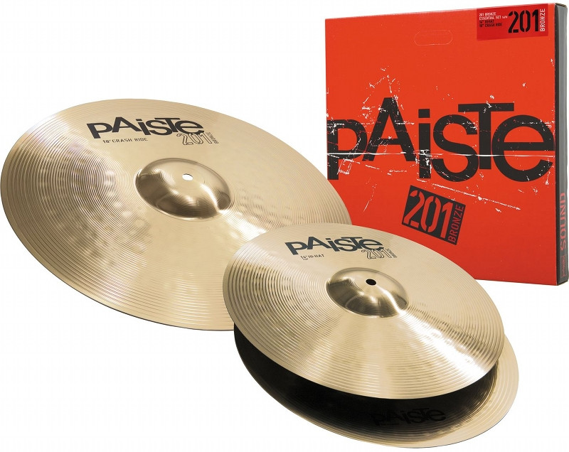 Hlavní obrázek Činelové sady PAISTE 201 Bronze Essential Set