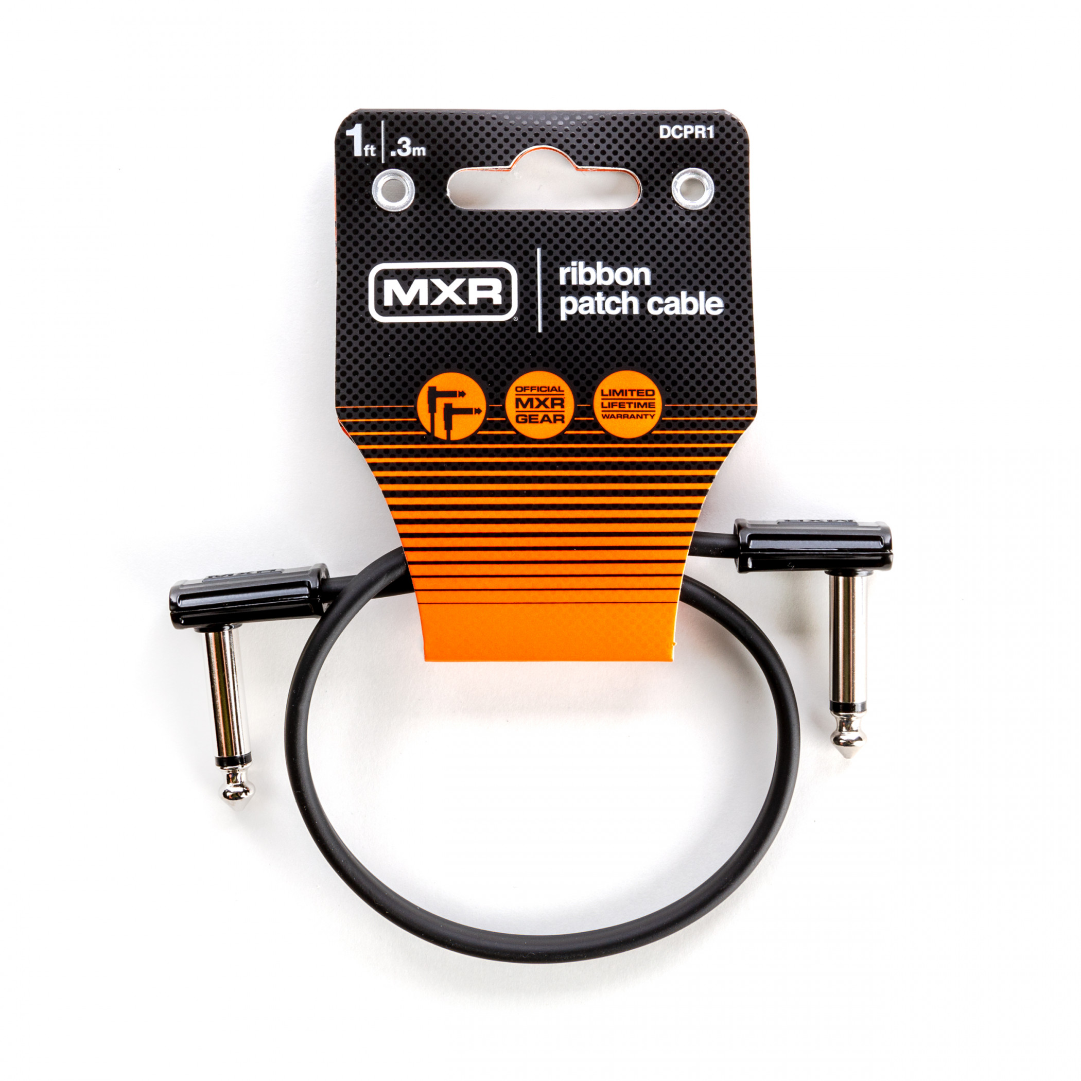 Hlavní obrázek do 1 m DUNLOP MXR RIBBON PATCH CABLE 0,3m, propojovací kabel