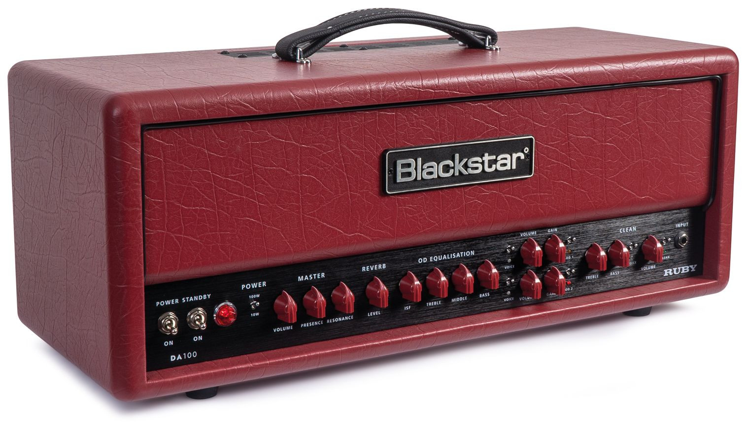 Galerijní obrázek č.1 Lampové zesilovače BLACKSTAR DA100 Ruby Doug Aldrich Signature