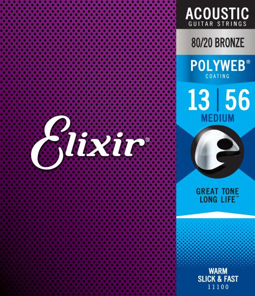 Hlavní obrázek Tvrdost .013 ELIXIR 11100 Medium .13 - .56
