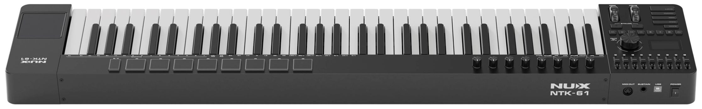 Galerijní obrázek č.3 MIDI keyboardy NUX NTK-61