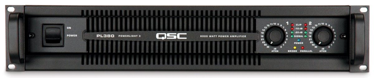 Hlavní obrázek Dvoukanálové zesilovače QSC PL 380