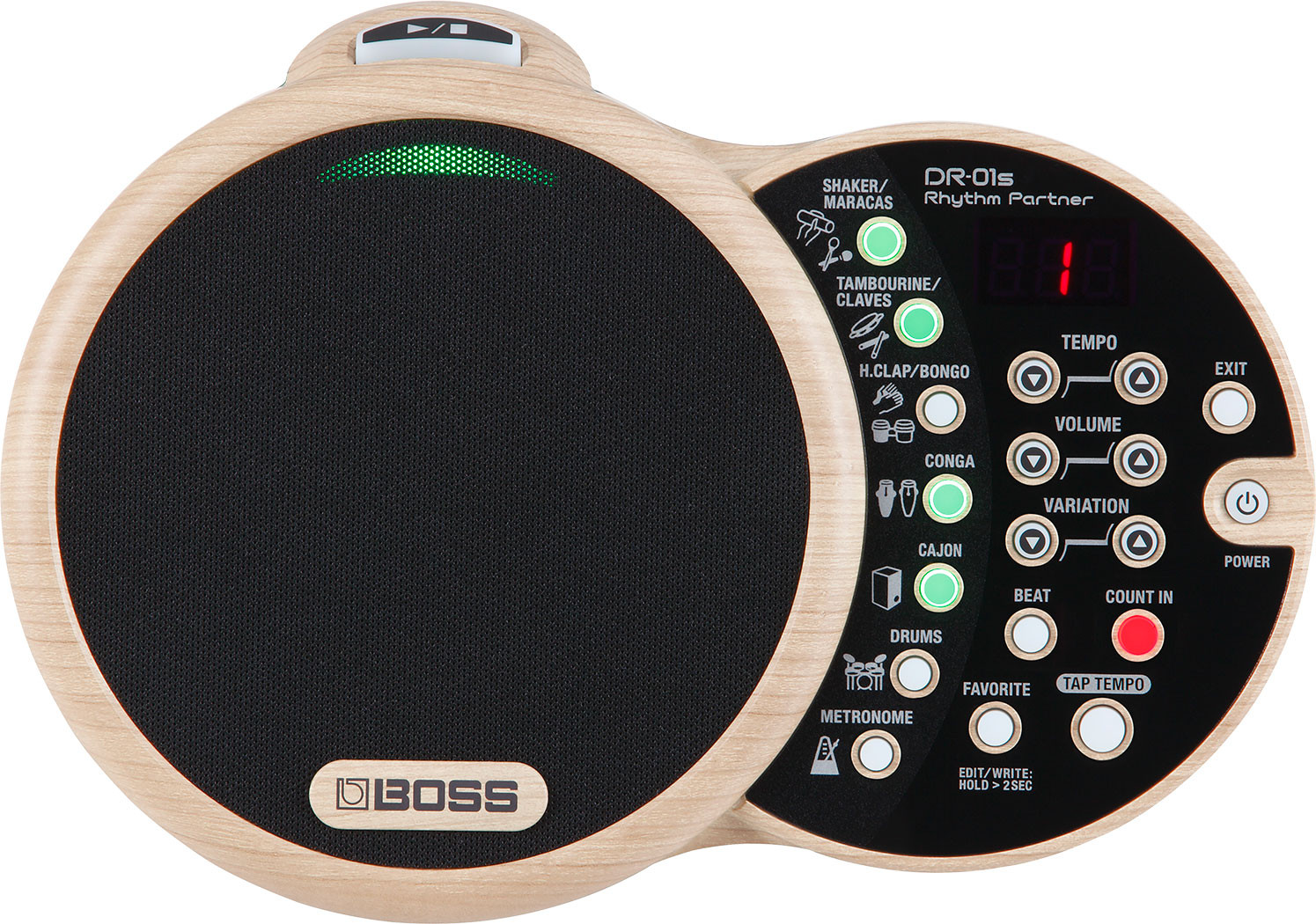 Hlavní obrázek Bicí automaty BOSS DR-01S Rhythm Partner