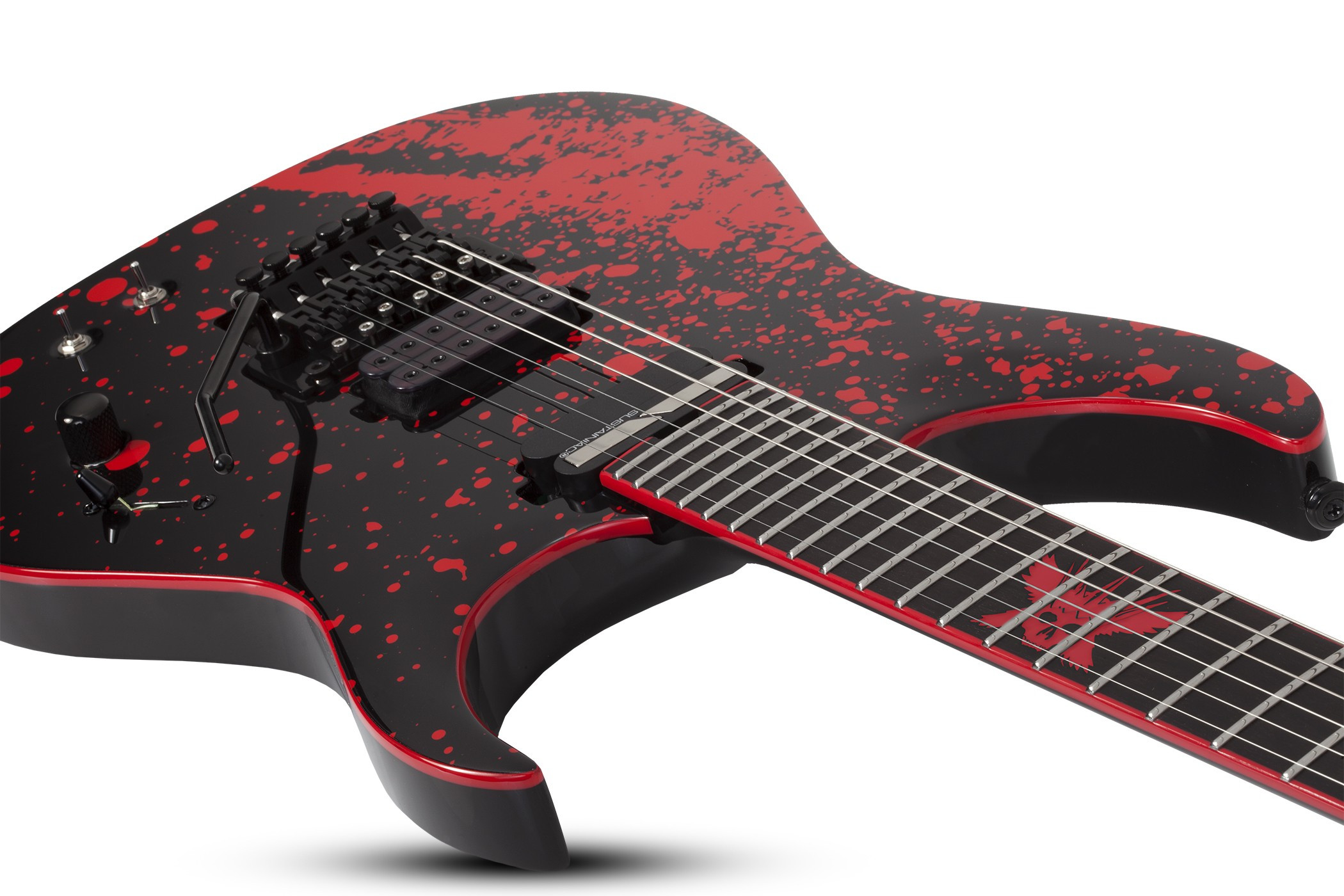 Galerijní obrázek č.3 Superstrat SCHECTER Sullivan King Banshee-6 FR-S - Obsidian Blood