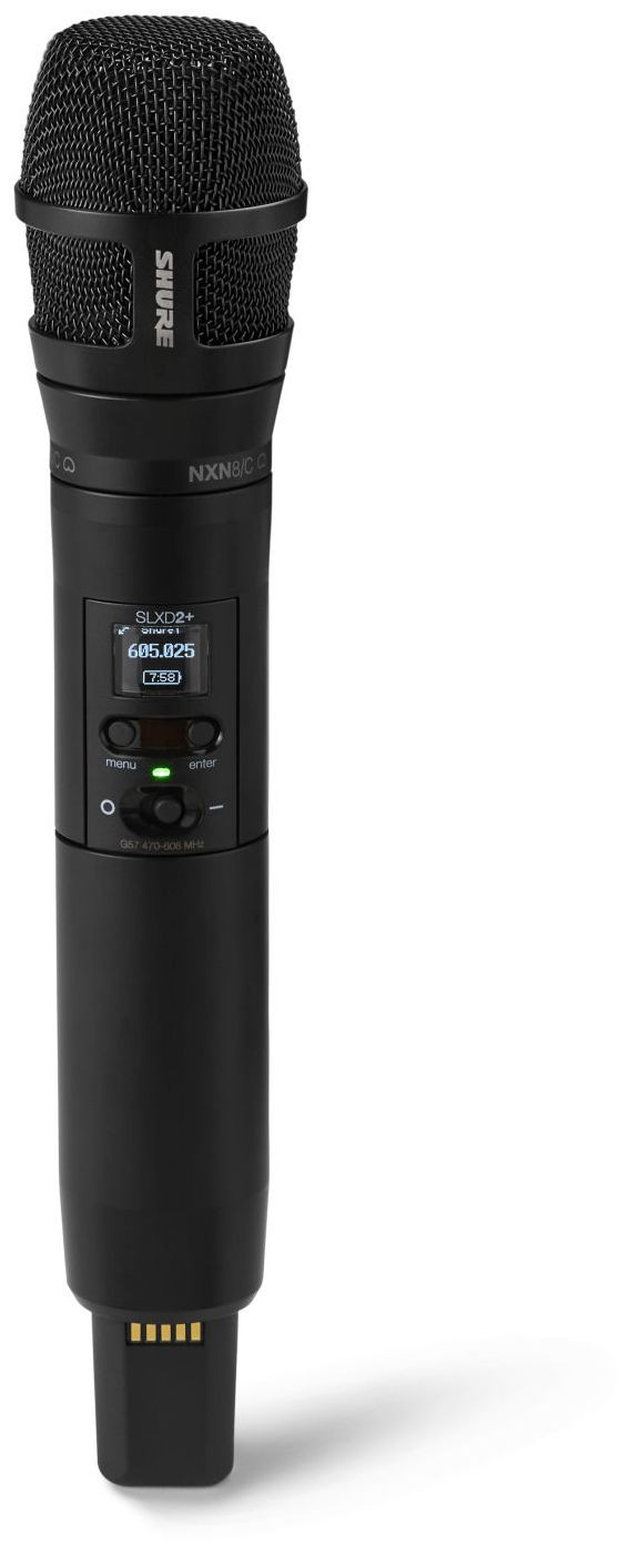 Hlavní obrázek Samostatné vysílače k bezdrátovým systémům SHURE SLXD2+/N8C-G65