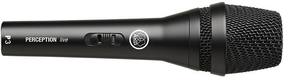 Hlavní obrázek Dynamické pódiové vokální mikrofony AKG Perception P 3 S live