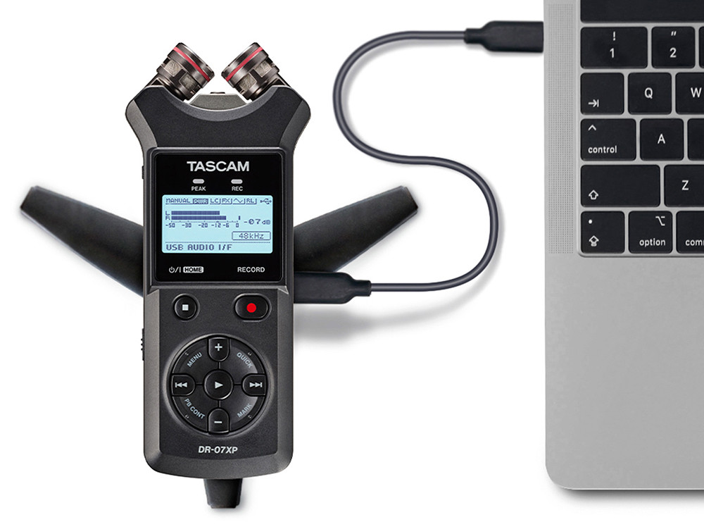 Galerijní obrázek č.5 Stereo rekordéry přenosné TASCAM DR-07XP