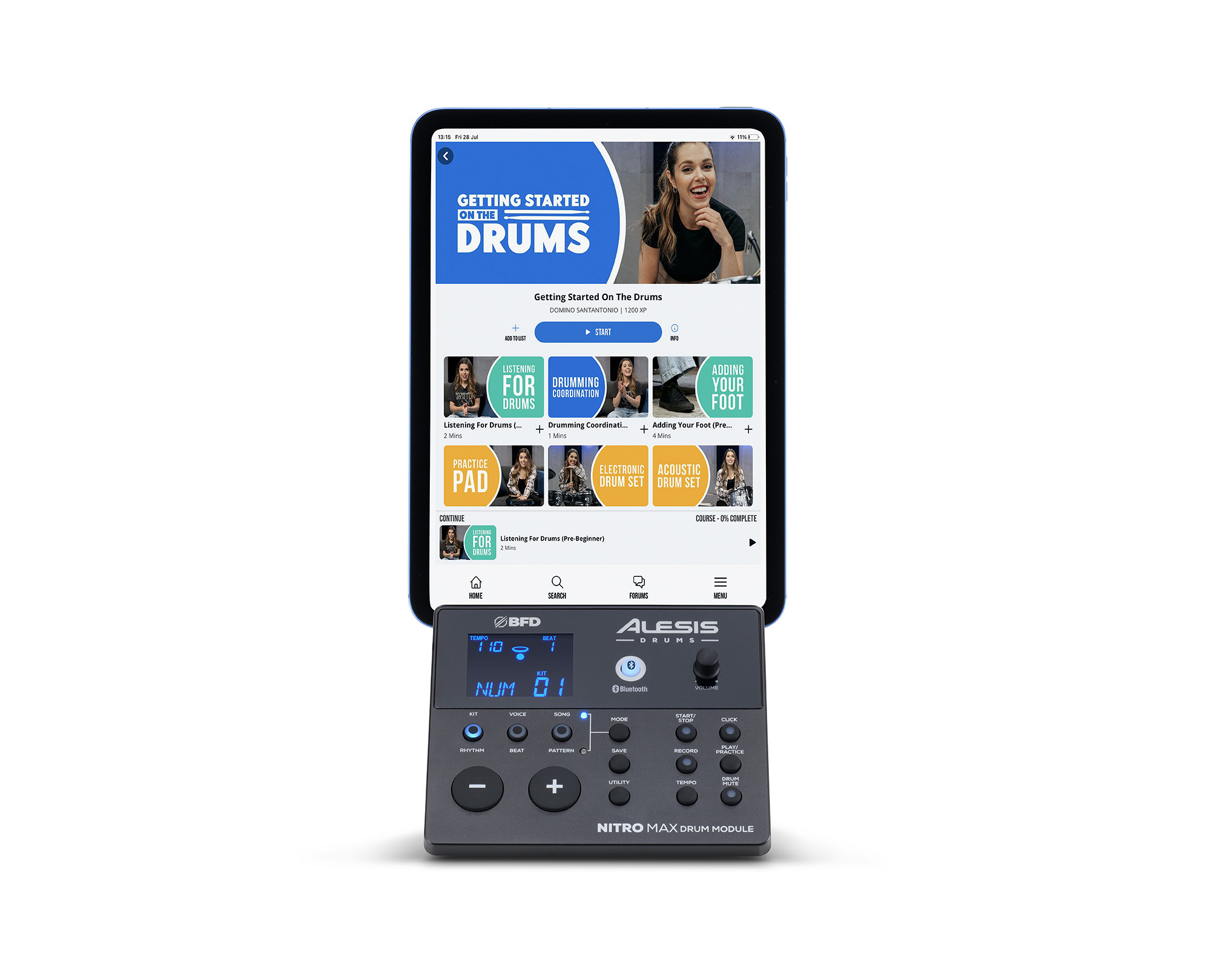 Galerijní obrázek č.14 Elektronické soupravy ALESIS Nitro Max Kit