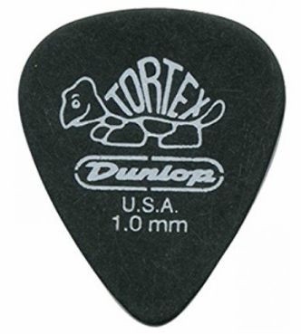 Hlavní obrázek Tvrdost  1.0 DUNLOP Tortex Pitch Black 488P1.0