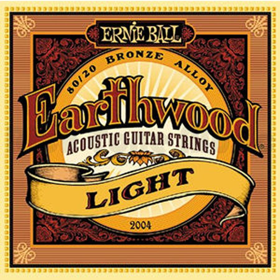 Hlavní obrázek Tvrdost .011 ERNIE BALL P02004 Earthwood 80/20 Bronze Light - .011 - .052