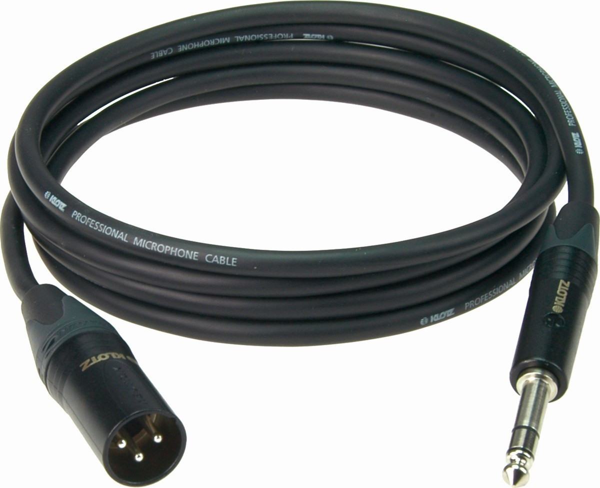 Hlavní obrázek XLR M - J6,3 TRS KLOTZ M1MS1B0300