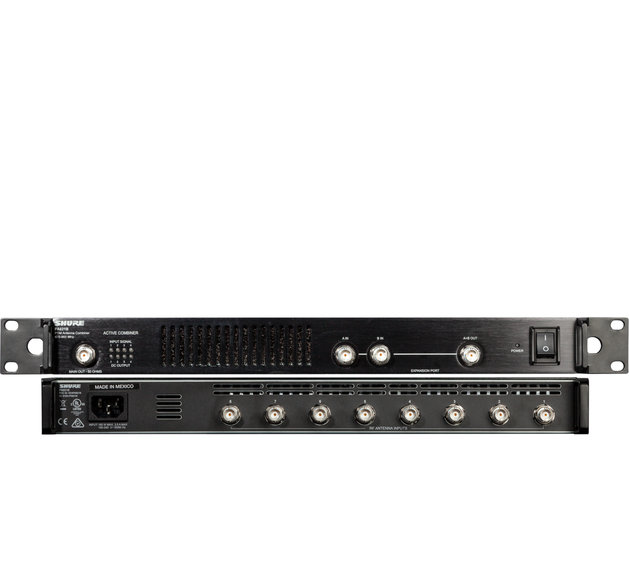 Hlavní obrázek Antény a slučovače pro bezdrátové systémy SHURE PA821B-E ( 470-865 MHz)