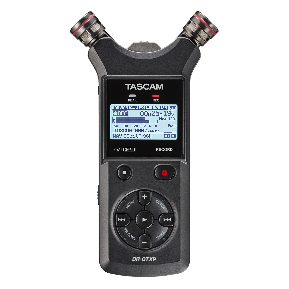 Galerijní obrázek č.1 Stereo rekordéry přenosné TASCAM DR-07XP