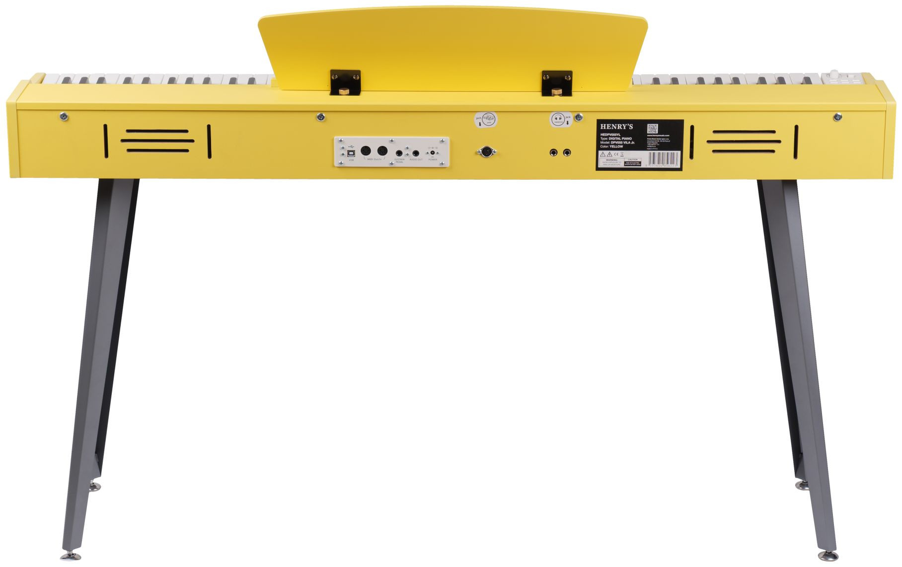 Galerijní obrázek č.2 Digitální piana HENRY’S Jr. Vila DPV055 - Yellow