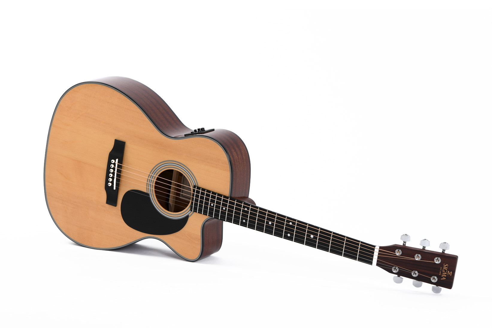 Hlavní obrázek Další tvary SIGMA GUITARS 000MC-1E - Natural High Gloss