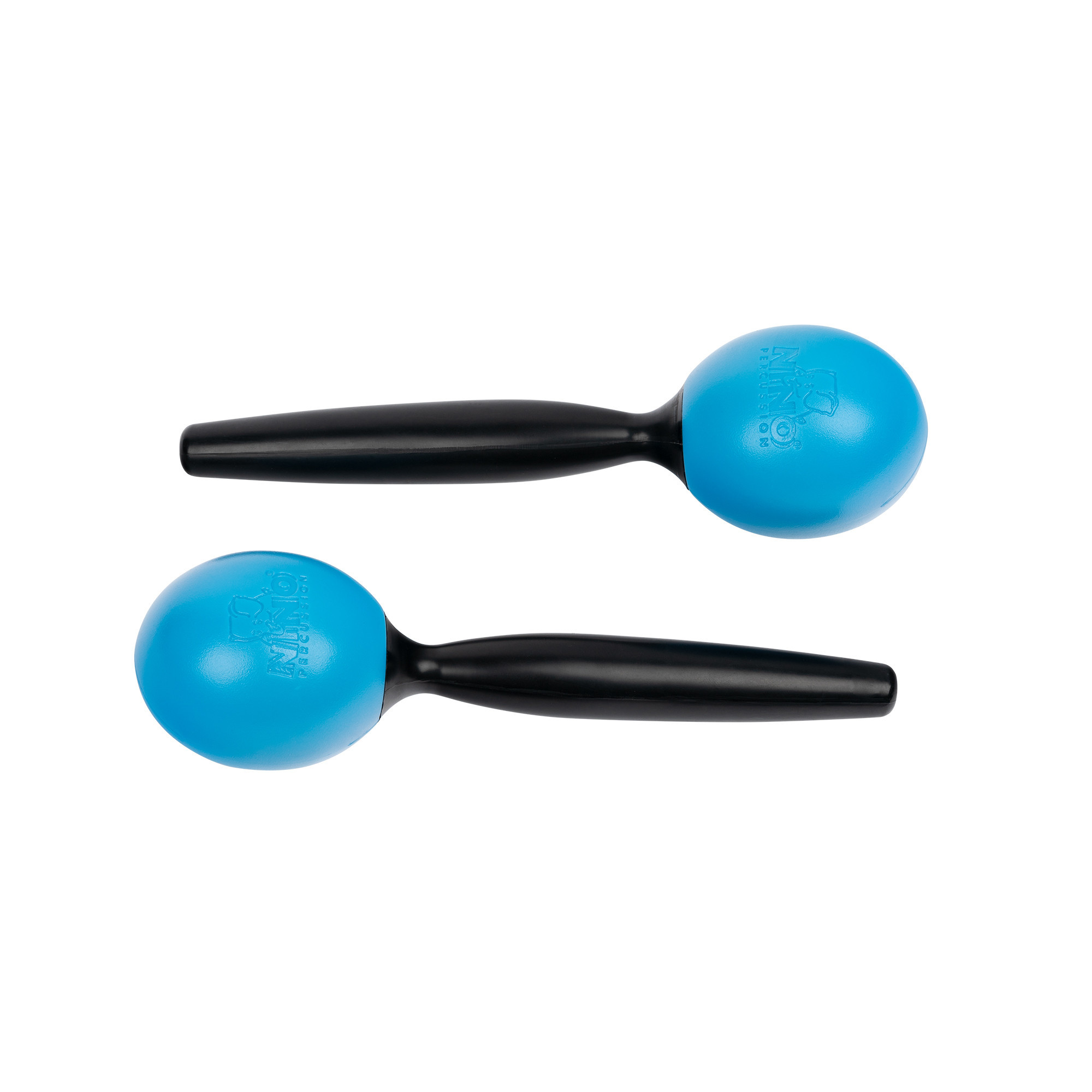 Galerijní obrázek č.1 Maracas NINO PERCUSSION NINO575SB Molded ABS Maracas - Sky Blue