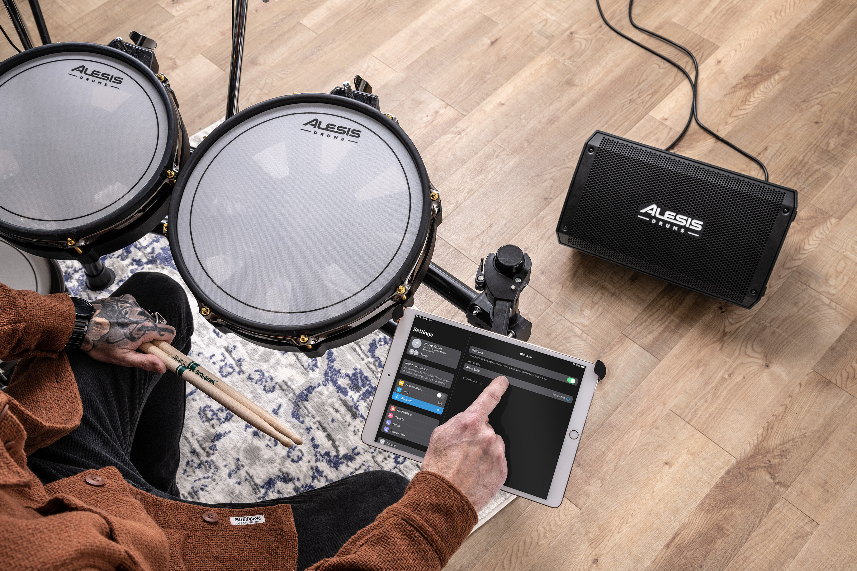 Galerijní obrázek č.10 Komba k elektronickým bicím ALESIS Strike Amp 8 MK2